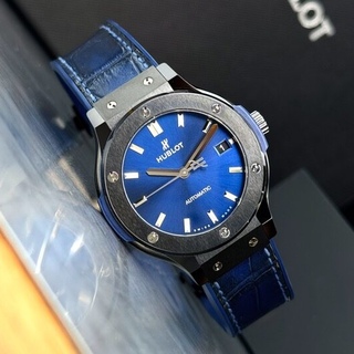 Classic Fusion Ceramic Blue 38 mm
