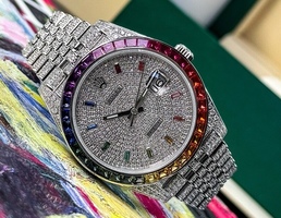 DATEJUST II FULL PAVE RAINBOW