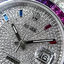 DATEJUST II FULL PAVE RAINBOW