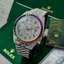 DATEJUST II FULL PAVE RAINBOW