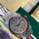 DATEJUST II FULL PAVE RAINBOW