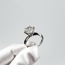 Кольцо с натуральным бриллиантом 3,50 ct. GIA