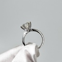 Кольцо с натуральным бриллиантом 3,50 ct. GIA