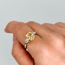 Кольцо с натуральным бриллиантом 3,01 ct./SI1 GIA