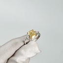 Кольцо с натуральным бриллиантом 3,01 ct./SI1 GIA