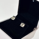 Пусеты с бриллиантами 3.40 Ct. GIA