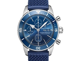 Superocean Heritage II Chronograph 44 mm Azul