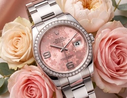 Oyster Datejust 36 PINK FLORAL