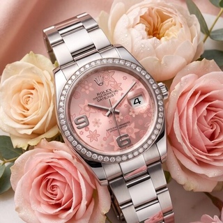 Oyster Datejust 36 PINK FLORAL