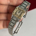 Santos Galbée Steel and Yellow Gold