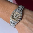 Santos Galbée Steel and Yellow Gold