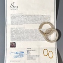 СЕРЬГИ JACOB & CO. — DIAMOND HOOP EARRINGS