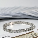 Бриллиантовый браслет 11.41 ct. GIA