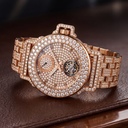 Limited Edition Rose Gold Full Pavé Diamonds Tourbillon