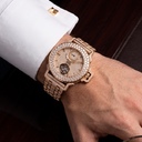Limited Edition Rose Gold Full Pavé Diamonds Tourbillon