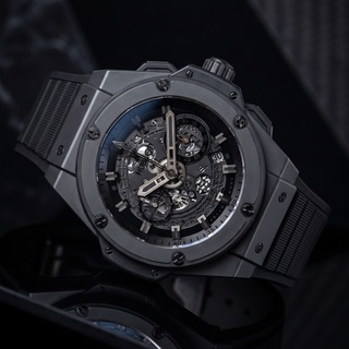 King Power 48 Unico Black Magic Ceramic Skeleton All Black
