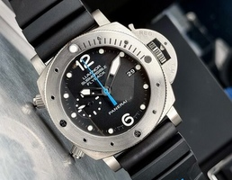 Officine Panerai Luminor Submersible 1950 3 Days Chrono Flyback Automatic Titanio PAM00614