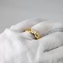 Золотое кольцо с бриллиантом Kissing Diamonds