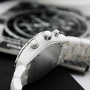 J12 Chronograph Ceramic Diamond Ladies Watch