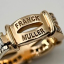 Золотые серьги Franck Muller CURVEX LINK