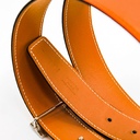Ремень Hermes Orange leather