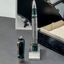 MONTEGRAPPA LIMITED EDITION KAZAN 1000 STERLING SILVER ROLLER BALL PEN