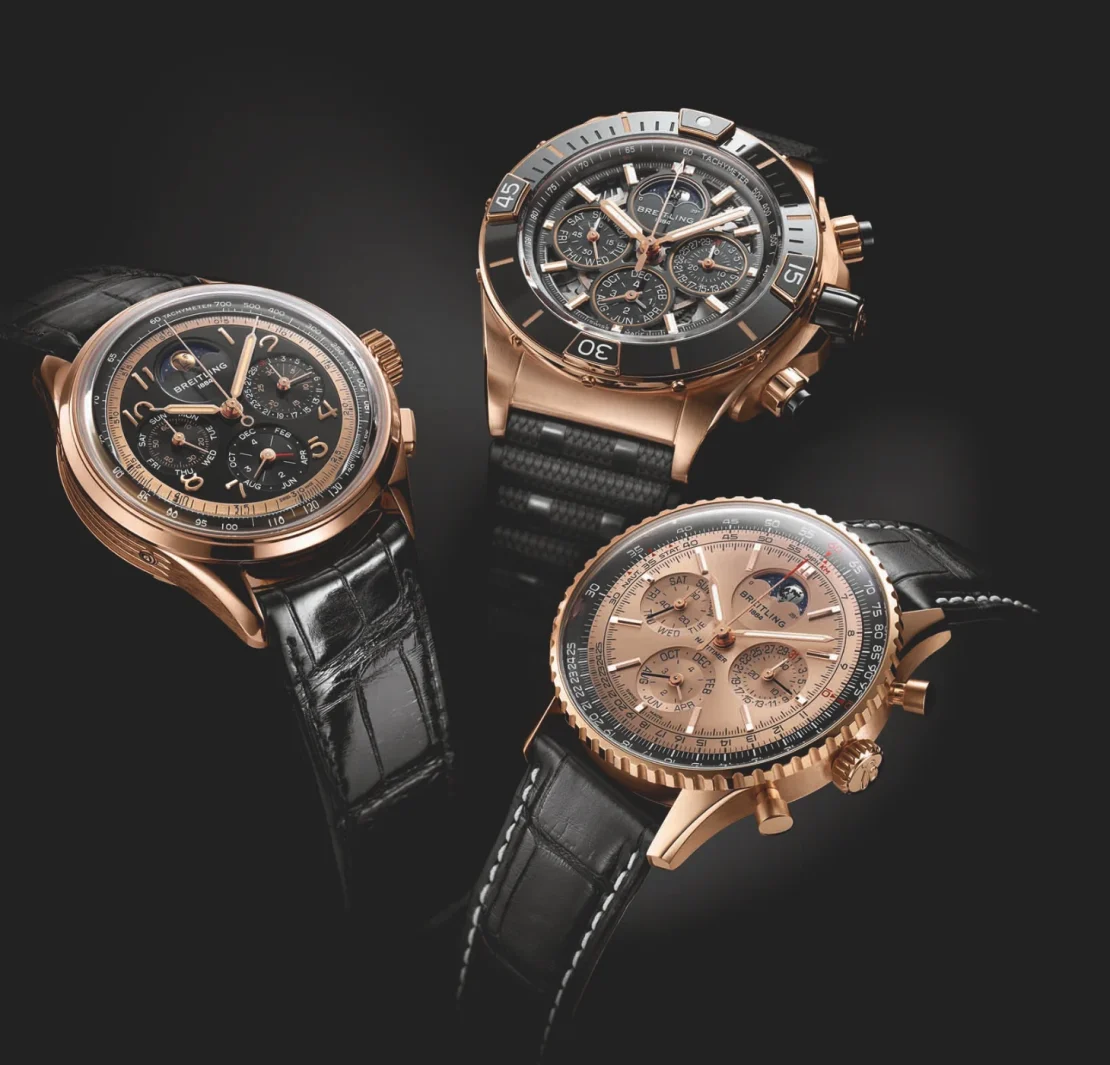 Breitling отметила 140-ю годовщину лимитированными версиями Premier, Navitimer и Chronomat