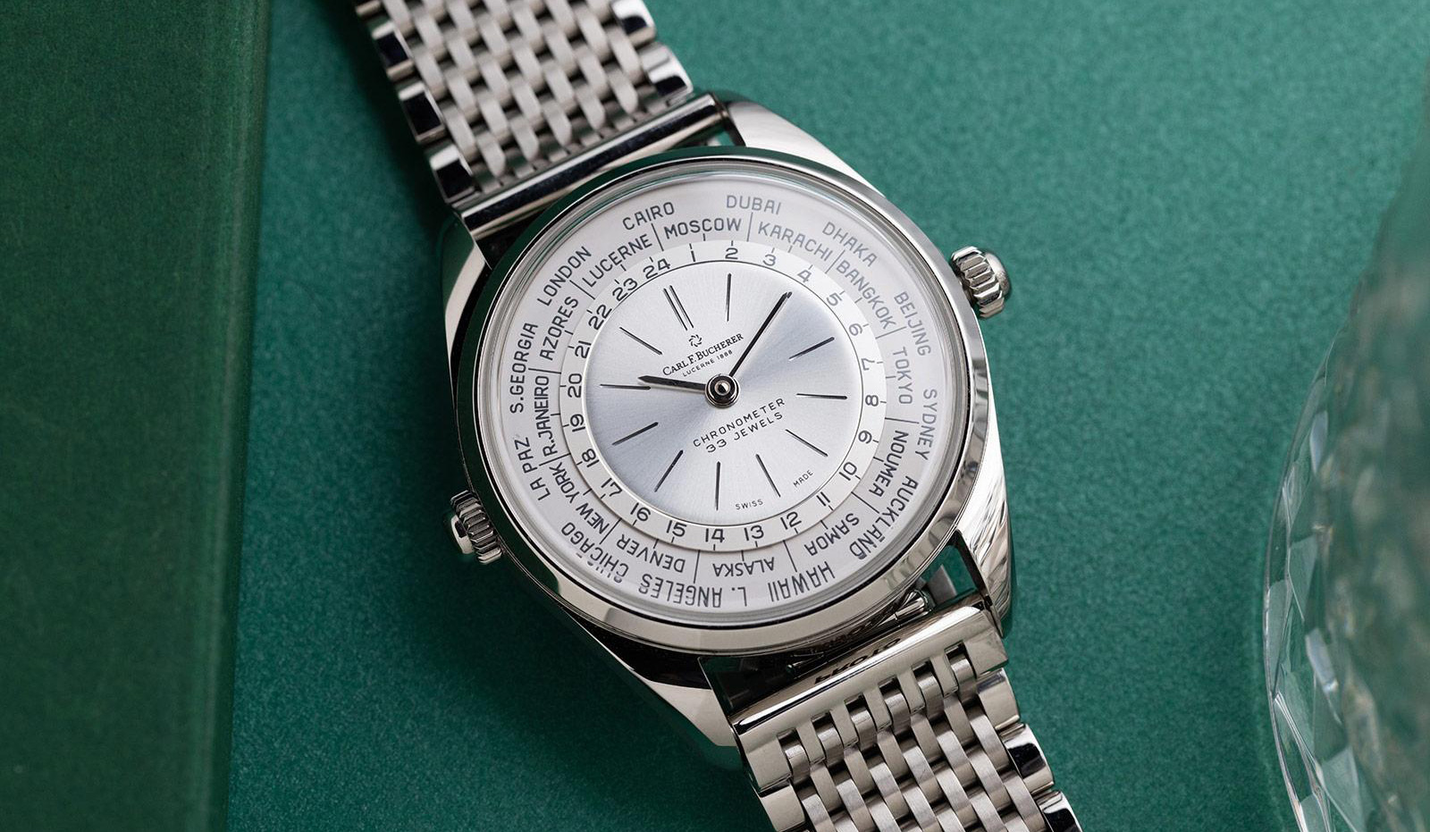 Обзор на часы Carl F. Bucherer Heritage Worldtimer