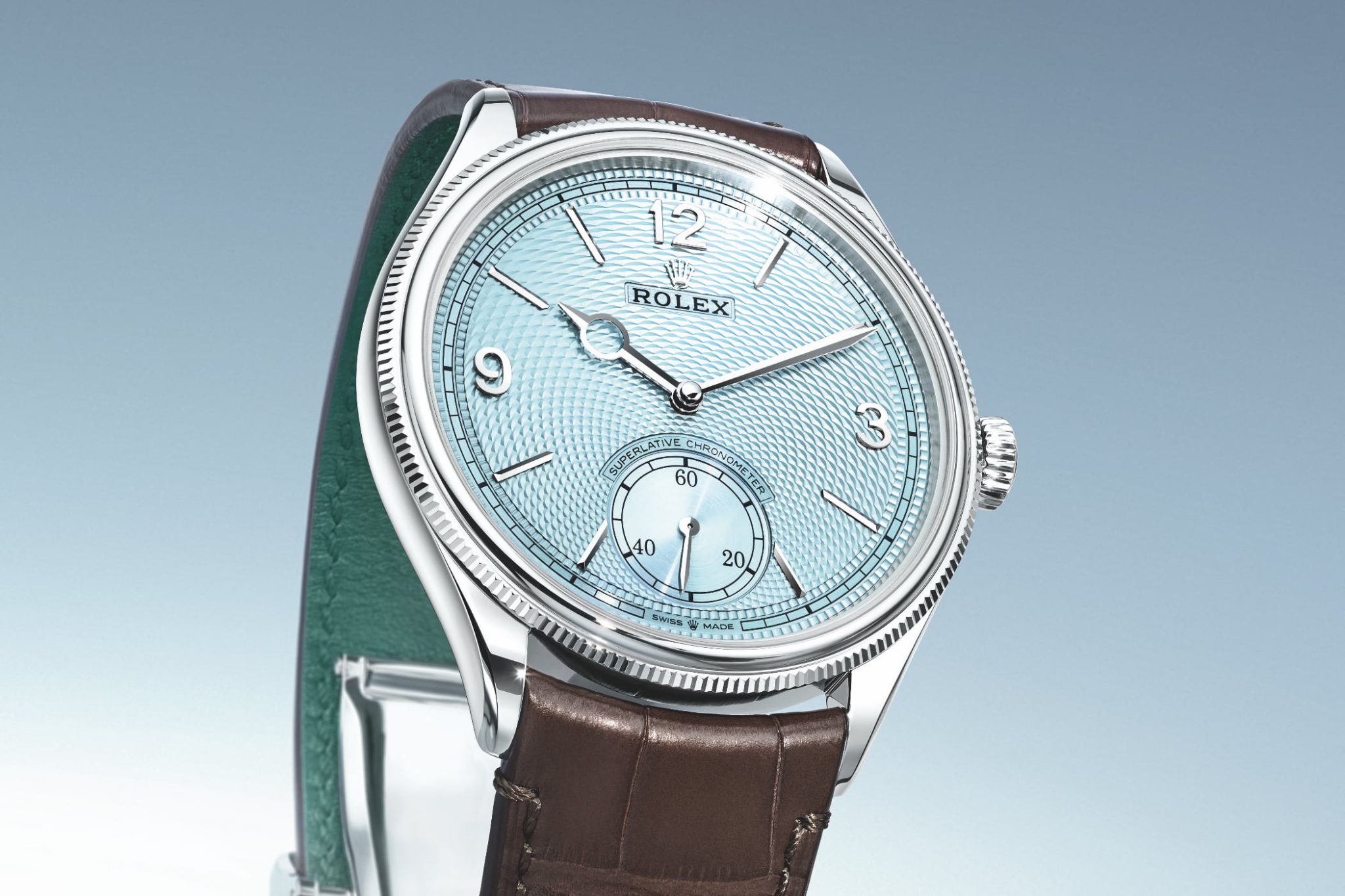 Rolex 1908 Ice Blue — изысканная эстетика льда